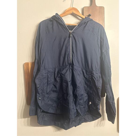 Smartwool Navy Blue Merino Sport Ultra Light Anorak Pullover Jacket Size Medium - Picture 1 of 7